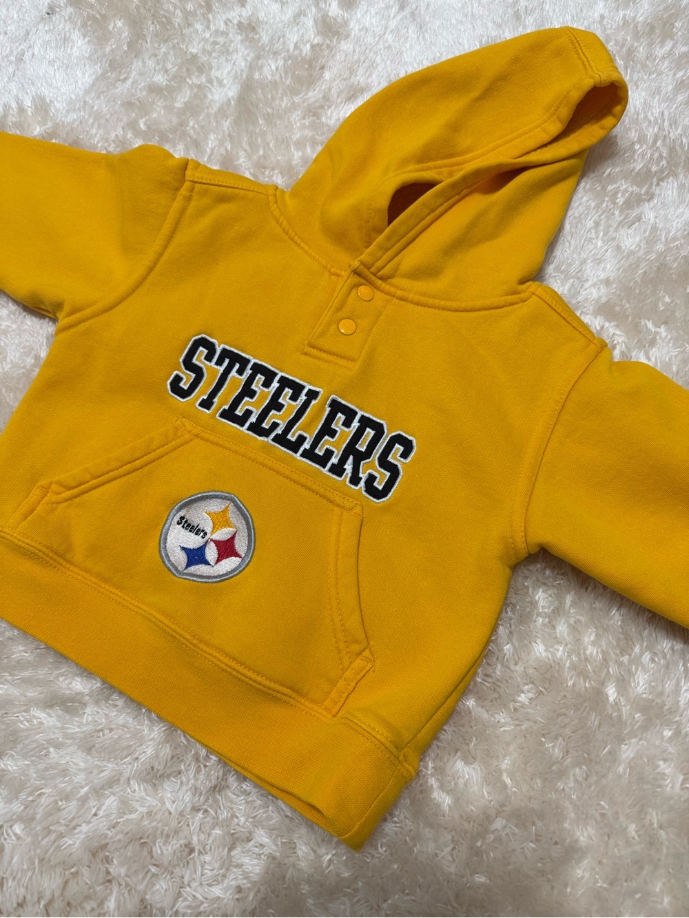 NFL Youth Gold Steelers Hoodie Sweatshirt